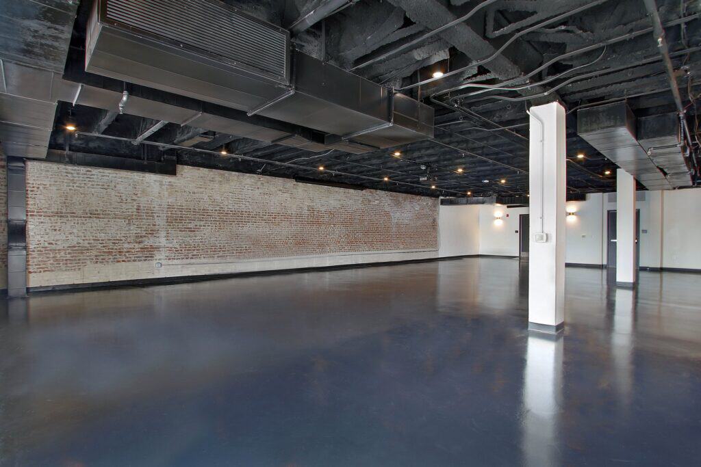 Upstairs private event room - Wide view